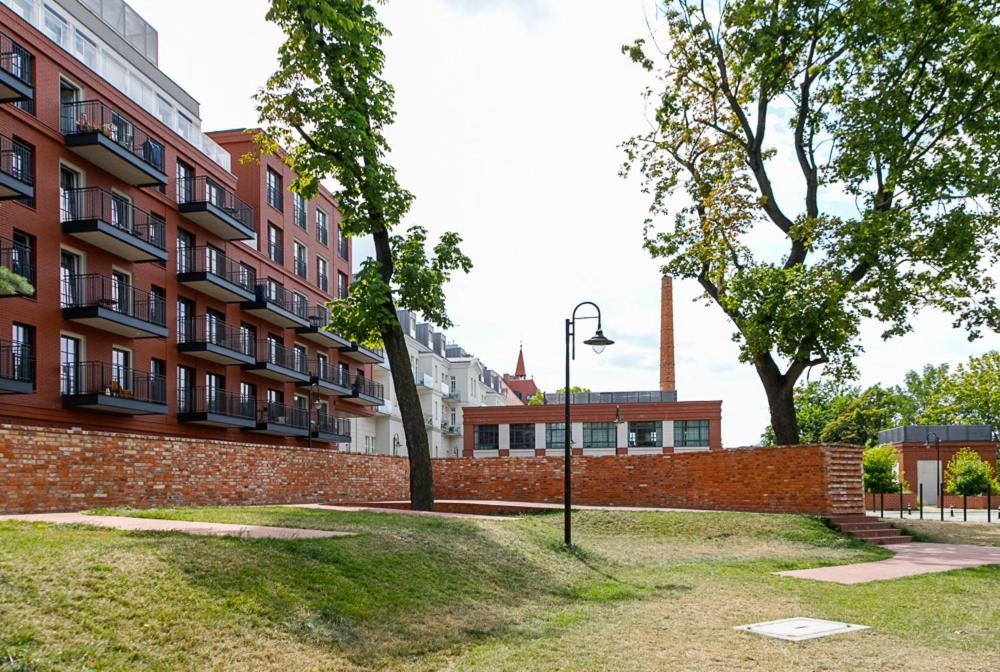 Apartament Bulwar Staromiejski Stare Miasto Centrum Wrocław Eksteriør billede